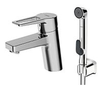 Hansa mitigeur lavabo Hansatwist 09302205 chromé , avec douchette