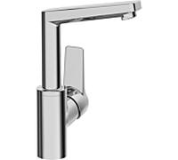 Hansa mitigeur lavabo Hansatwist 09552203 chromé , sans jeu de déchets, projection 130mm