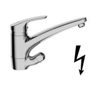 Hansa Mix - Mitigeur d’évier pour chauffe-eau instantané, chrome 01211183