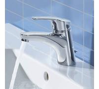 Hansa Armaturen Mitigeur monocommande de lavabo HANSAMIX saillie 141mm raccord tubes cuivre 01092183