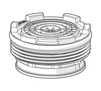 Hansa Mousseur pour Ronda Mitigeur monotrou à levier pour lavabo 03012173, 59913130,