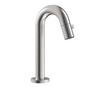 Hansa Nova Style - Robinet de lavabo, pour eau froide, acier noble 5093810196