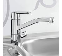 Hansa Polo Mitigeur de cuisine, pivotant, avec raccordement d’appareils, 52662293,