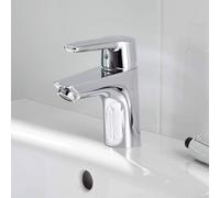 HANSA HANSAPOLO Mitigeur de lavabo, avec garniture découlement, raccord tubes en cuivre, saillie 103mm, 46530090, 51402193