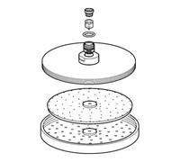 Hansa pommeau de douche complet chromé 59912432 chr