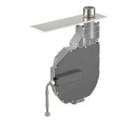 HANSA Rollbox Corps de montage simple pour montage sur le bord de la baignoire, 53060200