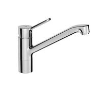 Hansa Mitigeur d’évier Primo 49482203 Chromé monotrou à une main bec 210 mm pivotant 150°