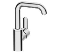 Hansa Mitigeur de lavabo Primo 49552203 Chromé, bec pivotant sans vidage