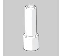 Hansa Raccord de connexion pour mitigeur monocommande mural Designo, montage encastré, 59913241,
