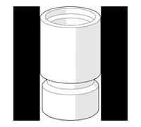 HANSA Raccord de transition Hansa complet M12x1 - M14x1 Quantité:1