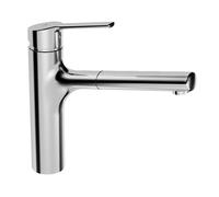 Hansa Ronda - Mitigeur d’évier avec douchette extractible, chrome 03342273