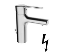 Hansa Ronda - Mitigeur de lavabo avec vidage, pour chauffe-eau instantané, chrome 03131173