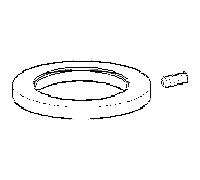 Hansa rosace d: 55 mm complète 59914025