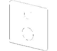 Hansa rosace Hansa 150 x 150 mm 59914309 59914309