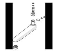 Hansa bec complet 59911183 170 mm, chromé