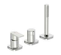 Hansa Stela - Mitigeur 3 trous pour bord de baignoire, chrome 57319173