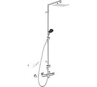 Hansa système de douche Hansafit 65162101 chromé , Hansafit apparent, avec mitigeur thermostatique