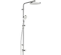 Hansa système de douche Hansaviva 44180300 set de douche Wandstangen , longueur totale 120,2 cm, montage mural, chromé