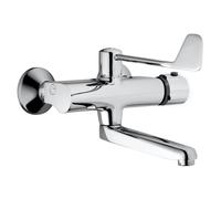 Hansa Armaturen Mitigeur de lavabo HANSATEMPRA mural, saillie 245 mm, levier long, chromé 08382202