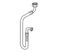 HANSA Tuyau de pression Hansa G1/2 pouce x G1/2 pouce Quantité:1