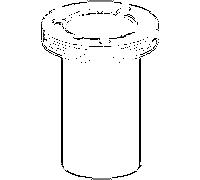 Hansa tuyau douille complète 59912290