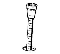 tuyau de douche Hansa 59910174 1750 mm G1 / 2, chromé