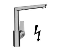 Hansa Twist - Mitigeur d’évier, pour chauffe-eau instantané, chrome 09221103