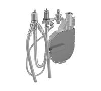 Hansa Universal Corps d’encastrement universel pour bord de baignoire, 4 trous, 53040300,