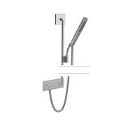 Hansa Living - Set de pommeau de douche, barre et flexible, chrome 44420100