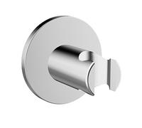 Hansa Support mural de douche 44440173 chromé en métal rigide