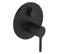 Hansa Vantis - Mitigeur de baignoire encastré, noir mat 8260906733