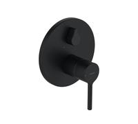 Hansa Vantis - Mitigeur de baignoire encastré, noir mat 8260906733