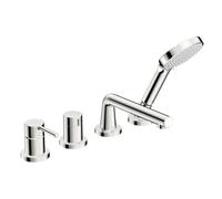 Hansa Vantis Style - Mitigeur au bord de baignoire, installation à 4 trous, chrome 54719007