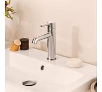 Hansa Vantis Style - Mitigeur de lavabo, acier brossé 5437220780