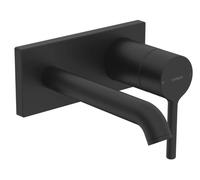 Hansa Vantis Style - Mitigeur de lavabo encastré, noir mat 5480210733