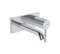 HANSA HANSAVANTIS Style Set de finition pour mitigeur de lavabo, encastré, saillie 179mm, 5480210780, Couleur: Acier brossé