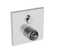 Hansa Varox Pro - Mitigeur de baignoire encastré, avec inverseur pour 2 sorties, chrome 40529073