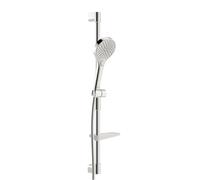 Hansa Viva - Set de pommeau de douche, barre et flexible, 3 jets, chrome 44160210