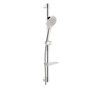 Hansa Viva - Set de pommeau de douche, barre et flexible, 3 jets, chrome 441602100009