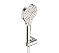 Hansa Viva - Set de pommeau de douche, support et flexible, 3 jets, chrome 44170220