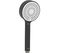 Hansa Basicjet - Pommeau de douche 95, 3 jets, ECO, noir mat 4463030033