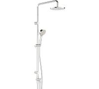 Hansaviva douche Hansa match0 chromé 180 200 match2, raccordement à Robinets