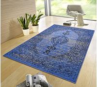 HANSE Home Gloria Orient Tapis 120 x 170 cm - Tapis de Salon Multicolore Vintage Motif Oriental pour Couloir, Salle à Manger, Chambre à Coucher, Chambre d'enfant, Salon, Cuisine - Jeans