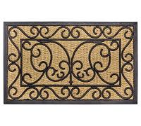 HANSE Home Paillasson en Coco pour l'intérieur et l'extérieur - 45 x 75 cm - en Fibre de Coco et Caoutchouc - Résistant aux intempéries - Antidérapant - pour entrée et extérieur - Naturel