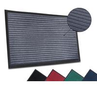 HANSE Home Paillasson pour l'intérieur et l'extérieur (S-XXL), antidérapant, Lavable et résistant aux intempéries, Fin, pour l'entrée et l'extérieur, 60 x 90 cm, Gris