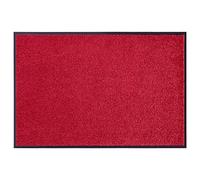 Hanse Home Wash & Clean - Paillasson pour intérieur et extérieur - 40 x 60 cm - Lavable et résistant aux intempéries - Antidérapant - pour entrée et extérieur - Bordeaux