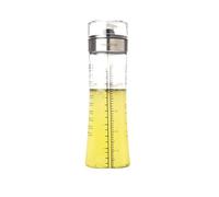 Hanseküche Shaker à vinaigrette en verre 500 ml - Avec couvercle amélioré - Résistant au lave-vaisselle (Shaker à vinaigrette)