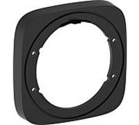 hansgrohe 15597670 d 157 mm, rallonge 22 mm, noir mat