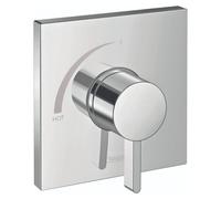 Hansgrohe 15724001 - HG Ecostat Square PBV chromé (modèle pour les États-Unis)