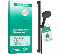 Hansgrohe Raindance Alive Select S ensemble de douche mural noir 24600670